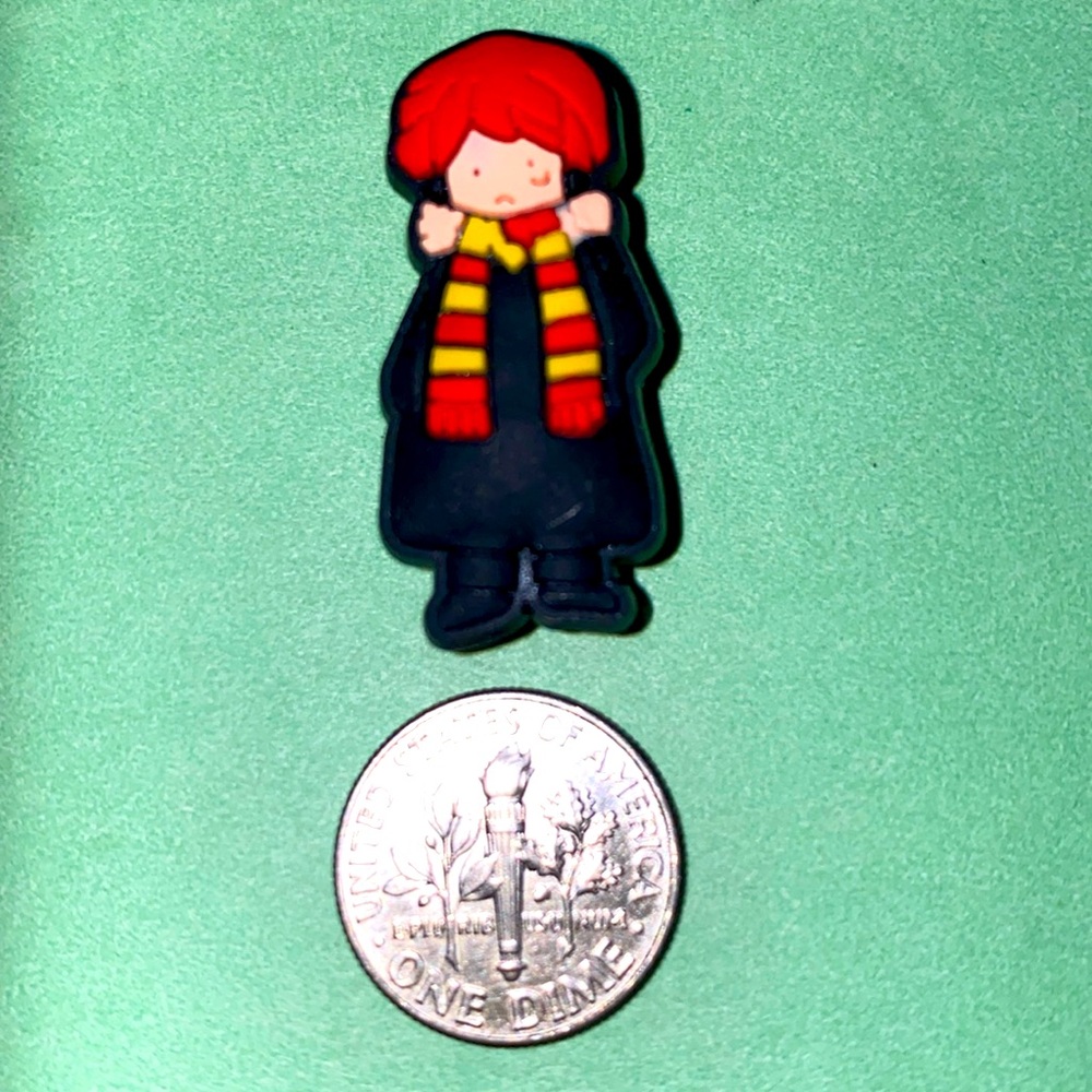 (10 for $15) Ron Weasley Harry Potter Movie Crocs Shoe Charms